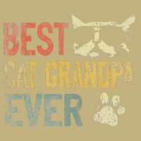 Vintage Best Cat Grandpa Ever Cat Grandpa Fathers D Button