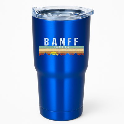 Vintage Banff Canada Retro Tumbler