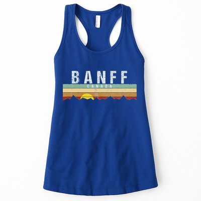 Vintage Banff Canada Retro Womens Tank Top
