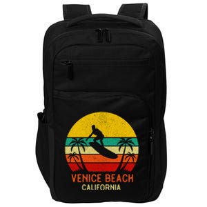 Venice Beach California Sunset Impact Tech Backpack