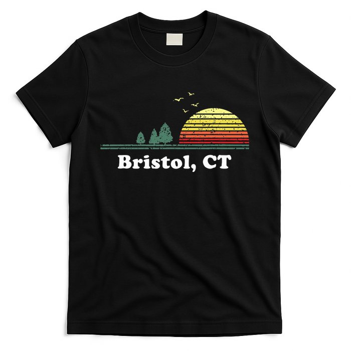 Vintage Bristol Connecticut Home Souvenir T-Shirt