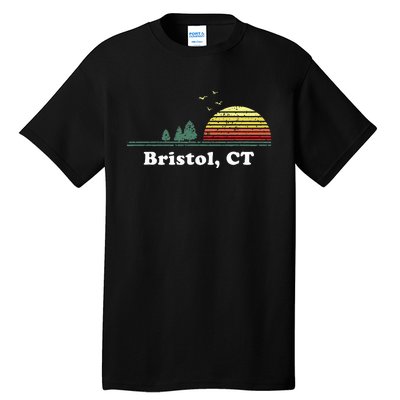 Vintage Bristol Connecticut Home Souvenir Tall T-Shirt