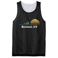 Vintage Bristol Connecticut Home Souvenir Mesh Reversible Basketball Jersey Tank