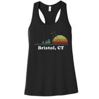 Vintage Bristol Connecticut Home Souvenir Women's Racerback Tank