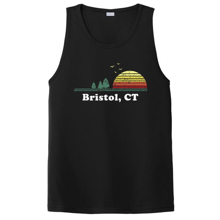 Vintage Bristol Connecticut Home Souvenir PosiCharge Competitor Tank