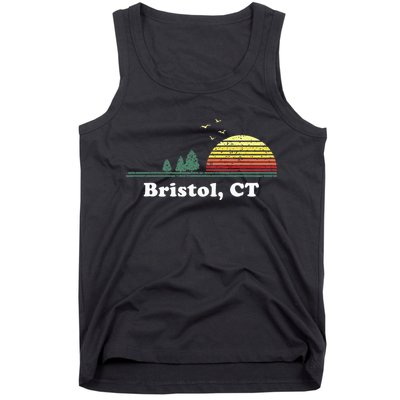 Vintage Bristol Connecticut Home Souvenir Tank Top