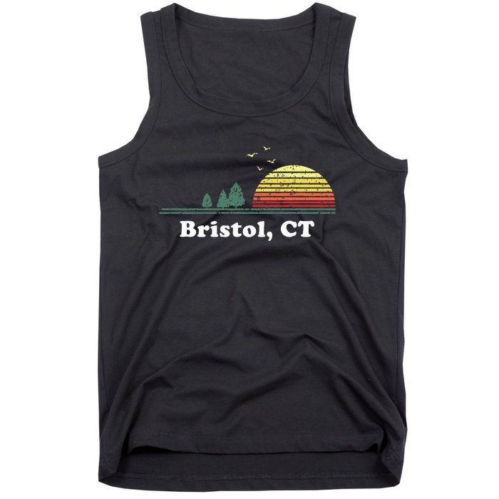 Vintage Bristol Connecticut Home Souvenir Tank Top