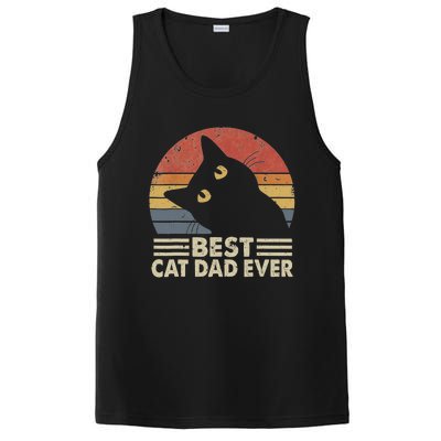 Vintage Best Cat Dad Ever Cat Daddy Outfit PosiCharge Competitor Tank