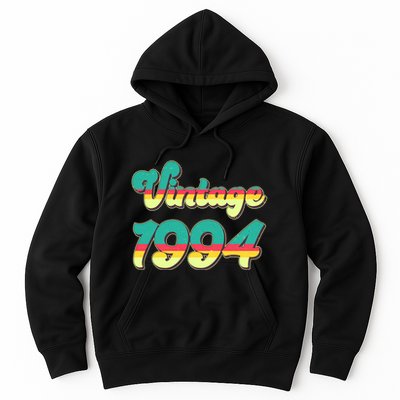 Vintage Bright Colors 1994 30th Birthday Hoodie