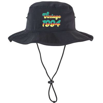 Vintage Bright Colors 1994 30th Birthday Bucket Hat