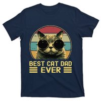 Vintage Best Cat Dad Ever Funny, Cat Lover, Cat Dad T-Shirt