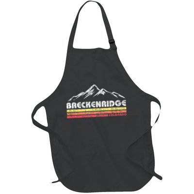 Vintage Breckenridge Colorado Throwback Retro Mountain Apron
