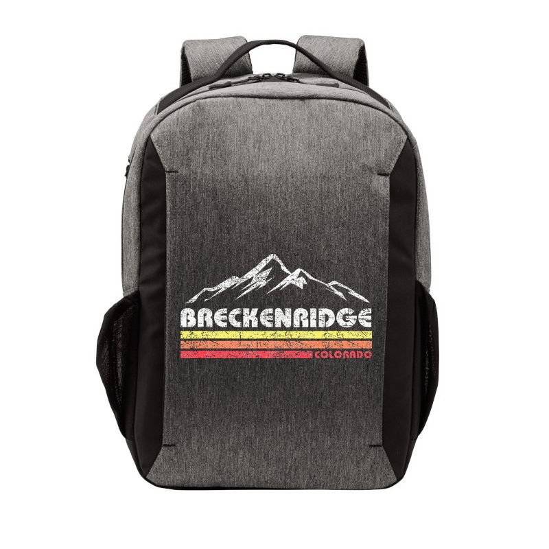 Vintage Breckenridge Colorado Throwback Retro Mountain Vector Backpack
