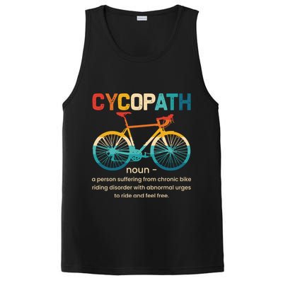Vintage Bicycle Cycopath Gift For Cyclists PosiCharge Competitor Tank