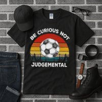 Vintage Be Curious Not Judgemental Inspirational Quote Tall T-Shirt