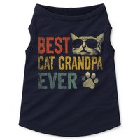 Vintage Best Cat Grandpa Ever Shirt Cat Grandpa Father's Day Doggie Tank