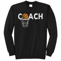 Vintage Basketball Coach Basketball Coaching Retro Sweatshirt