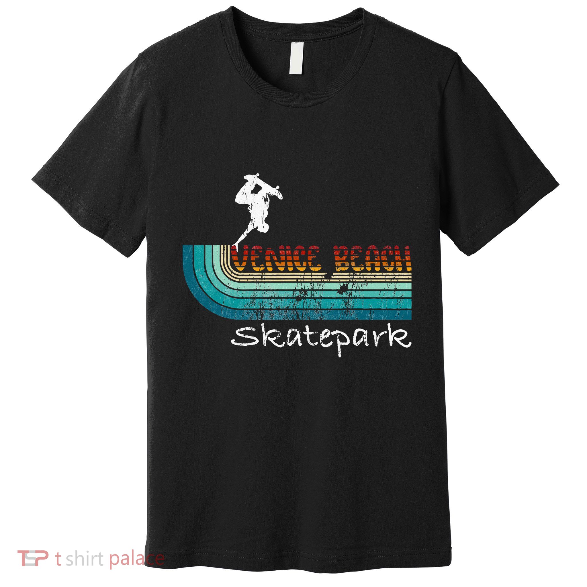 Venice Beach California Skatepark Skateboard Premium T-Shirt