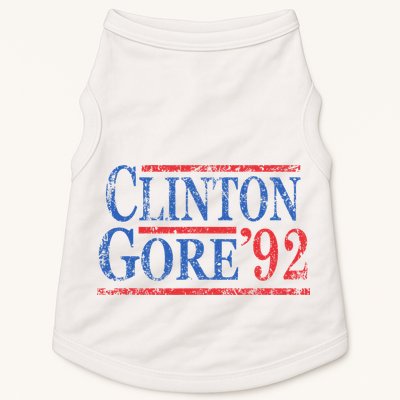 Vintage Bill Clinton Al Gore 1992 Doggie Tank