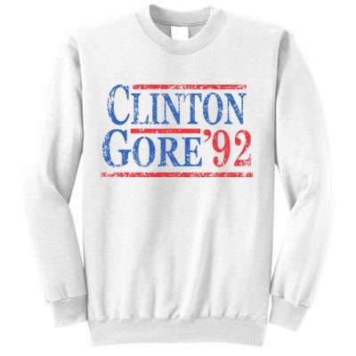 Vintage Bill Clinton Al Gore 1992 Sweatshirt