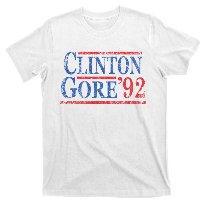 Vintage Bill Clinton Al Gore 1992 T-Shirt