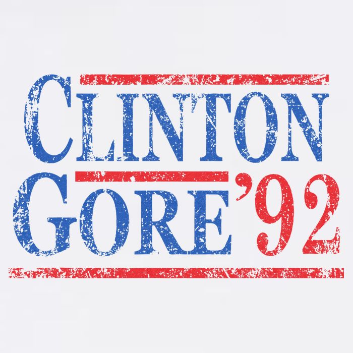 Vintage Bill Clinton Al Gore 1992 T-Shirt