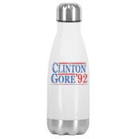 Vintage Bill Clinton Al Gore 1992 Stainless Steel Insulated Water Bottle