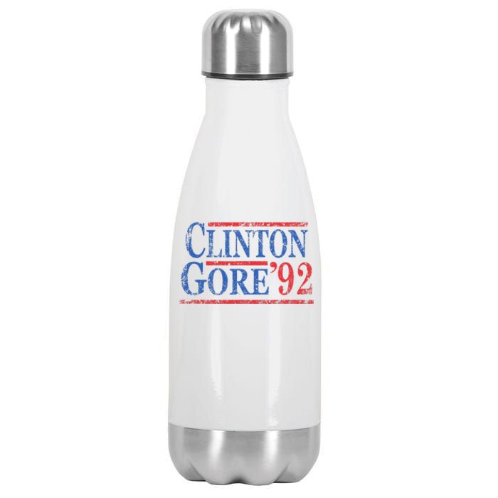 Vintage Bill Clinton Al Gore 1992 Stainless Steel Insulated Water Bottle