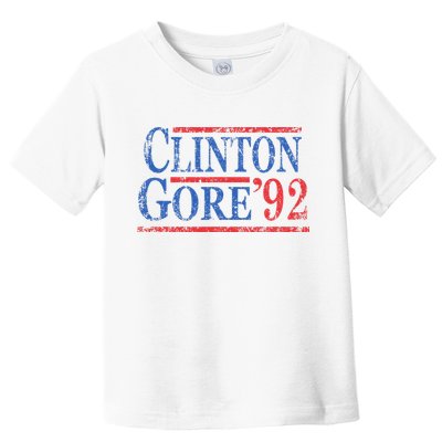 Vintage Bill Clinton Al Gore 1992 Toddler T-Shirt