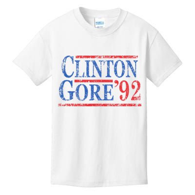 Vintage Bill Clinton Al Gore 1992 Kids T-Shirt