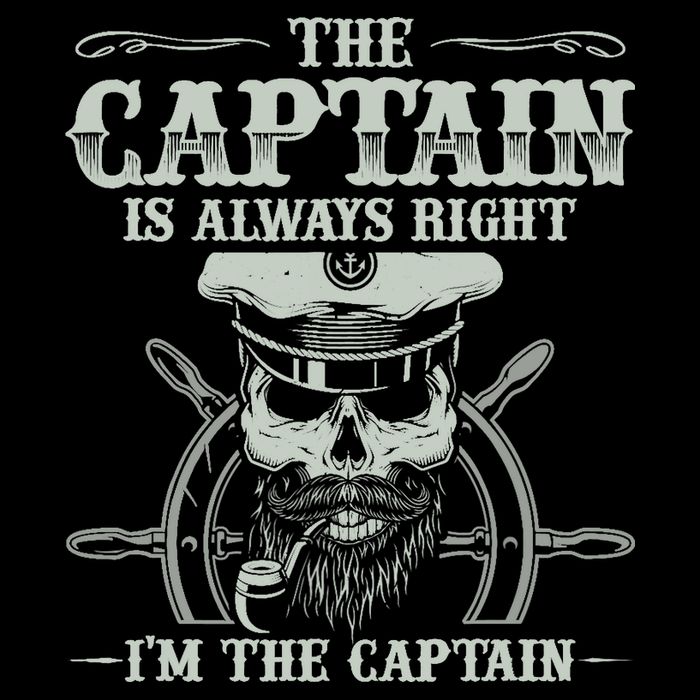 Vintage Boat Captain Boating Funny Boat Lover Gift Backpack