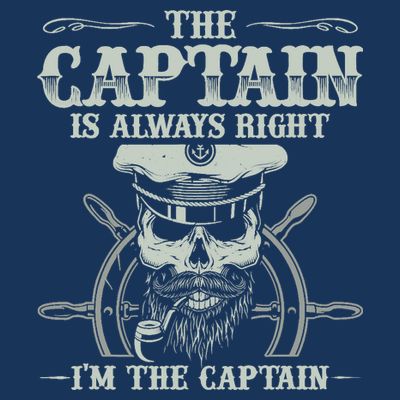 Vintage Boat Captain Boating Funny Boat Lover Gift T-Shirt