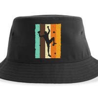 Vintage Bouldering Design Rock Climbing For Women Sustainable Bucket Hat