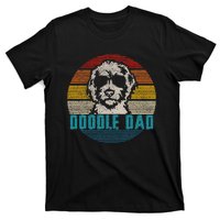 Vintage Best Doodle Dad Ever FatherS Day Golden Doodle T-Shirt