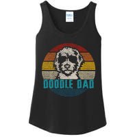 Vintage Best Doodle Dad Ever FatherS Day Golden Doodle Ladies Essential Tank