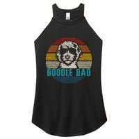 Vintage Best Doodle Dad Ever FatherS Day Golden Doodle Women's Perfect Tri Rocker Tank