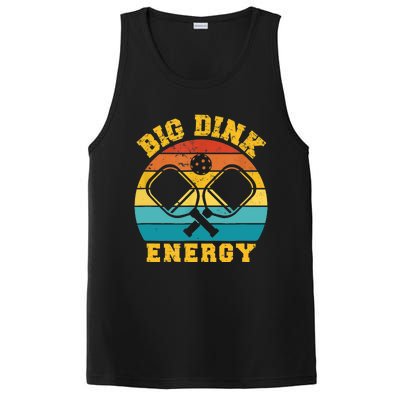 Vintage Big Dink Energy Pickleball Lover Gift For Paddles Fan PosiCharge Competitor Tank