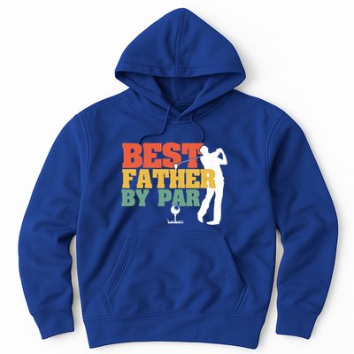 Vintage Best Dad By Par Disc Golf Dad Fathers Day Birthday Gift Hoodie