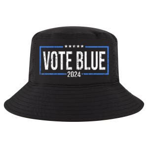 Vote Blue Democrats 2024 Presidential Election Political Cool Comfort Performance Bucket Hat