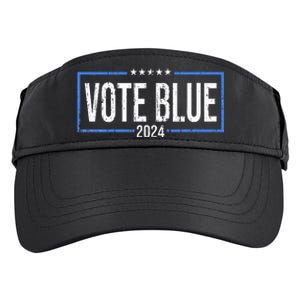 Vote Blue Democrats 2024 Presidential Election Political Adult Drive Performance Visor