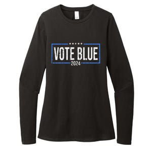 Vote Blue Democrats 2024 Presidential Election Political Womens CVC Long Sleeve Shirt