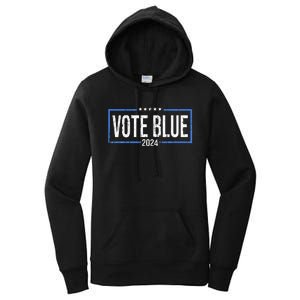 Vote Blue Democrats 2024 Presidential Election Political Women's Pullover Hoodie