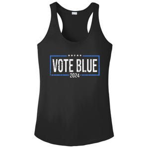 Vote Blue Democrats 2024 Presidential Election Political Ladies PosiCharge Competitor Racerback Tank