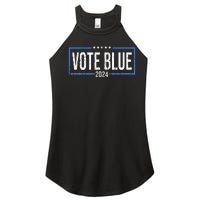 Vote Blue Democrats 2024 Presidential Election Political Women's Perfect Tri Rocker Tank