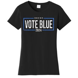 Vote Blue Democrats 2024 Presidential Election Political Women's T-Shirt