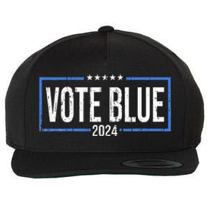 Vote Blue Democrats 2024 Presidential Election Political Wool Snapback Cap