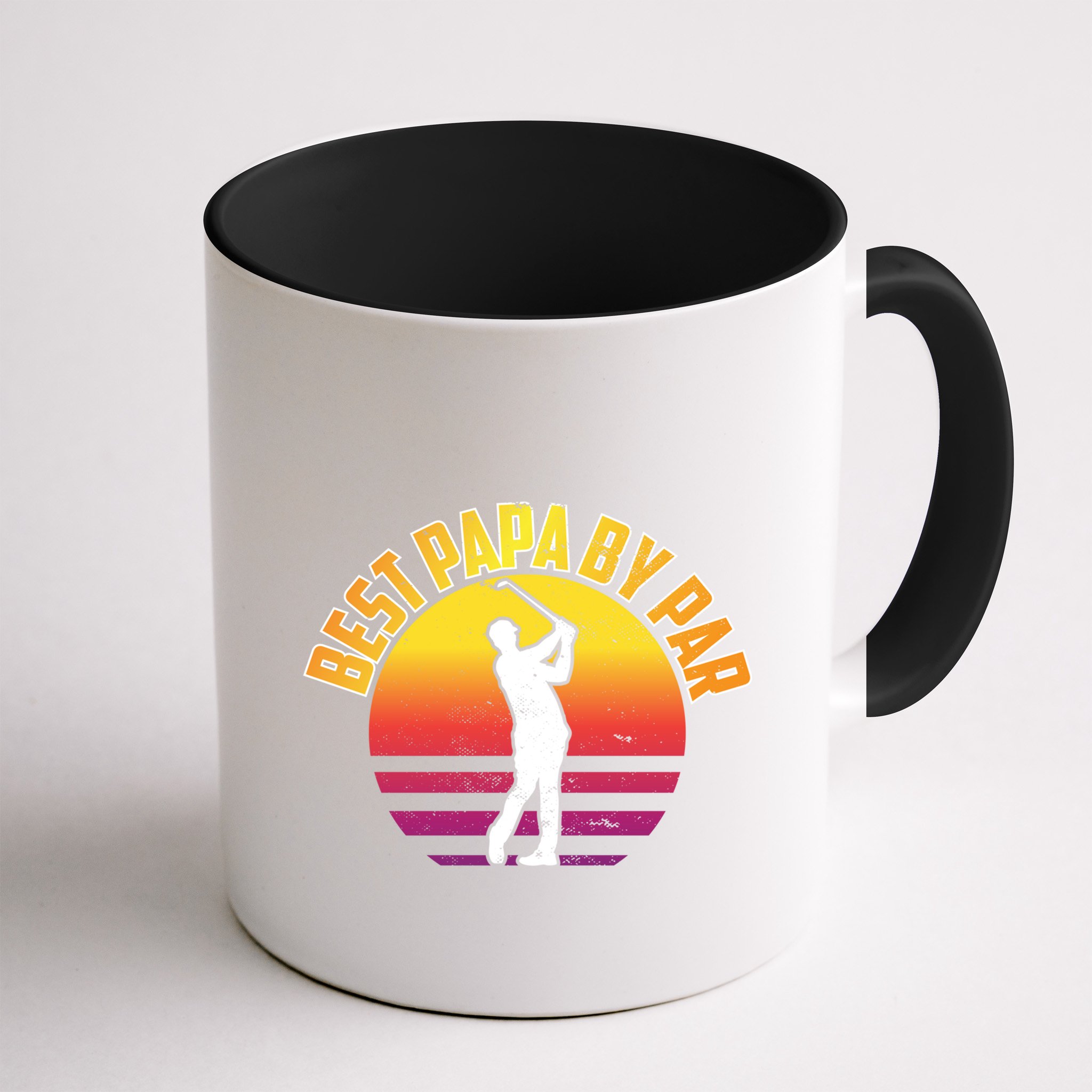 Vintage Best Dad By Par Funny Golf Lovers Gift FatherS Day Gift Mug