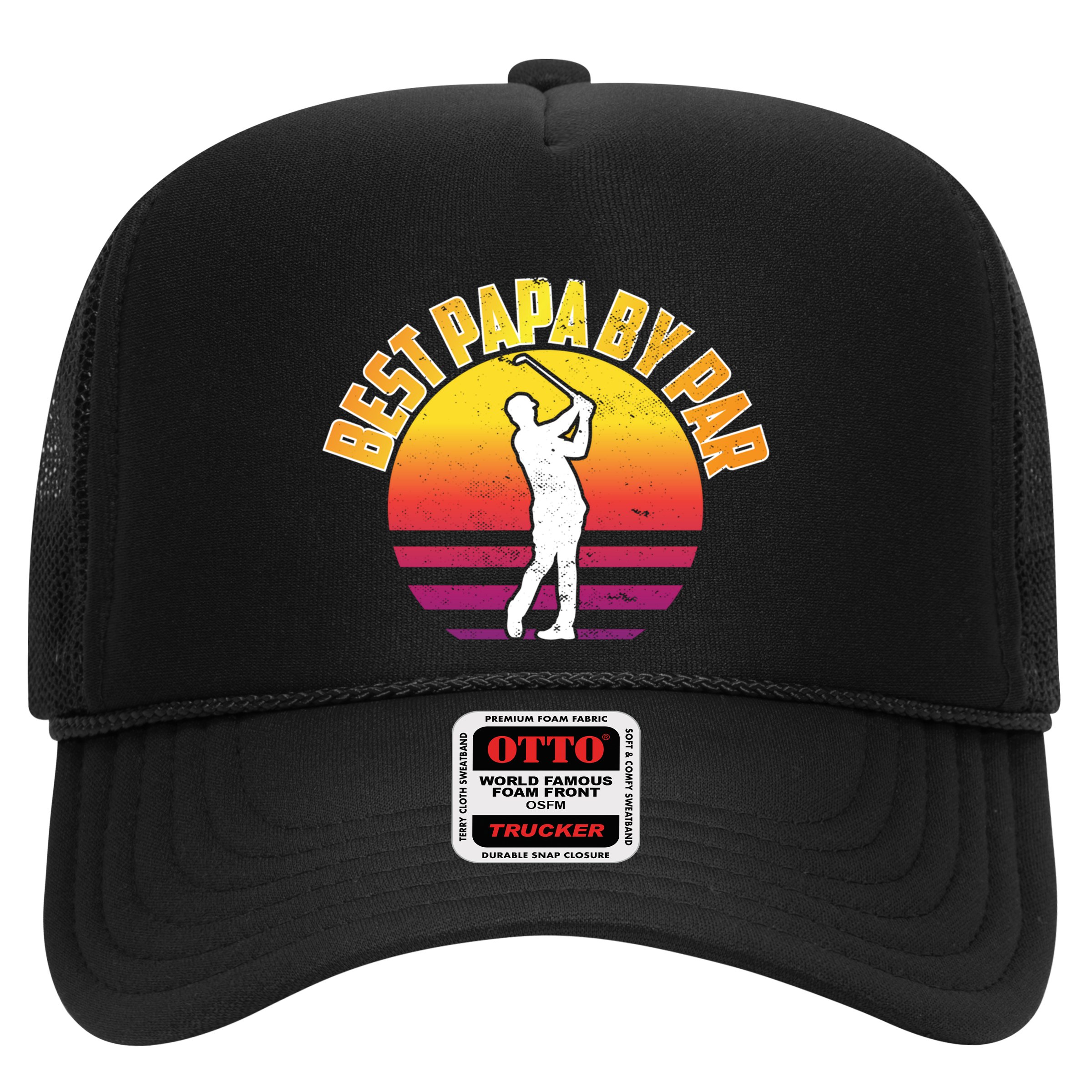 Vintage Best Dad By Par Funny Golf Lovers Gift FatherS Day Gift Hat
