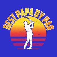 Vintage Best Dad By Par Funny Golf Lovers Gift FatherS Day Gift T-Shirt