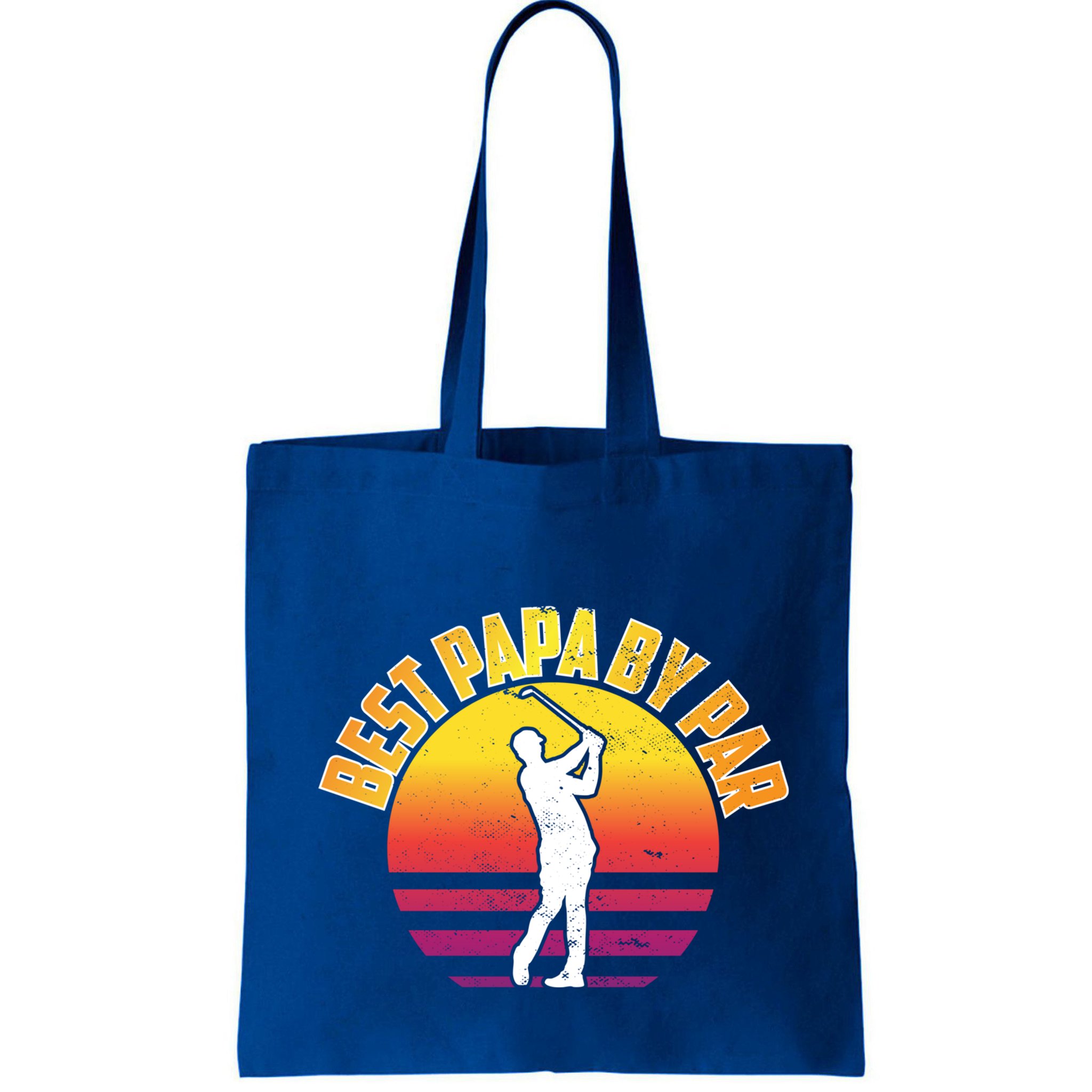 Vintage Best Dad By Par Funny Golf Lovers Gift FatherS Day Gift Bag